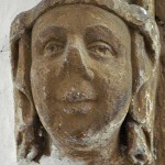 Carving of woman